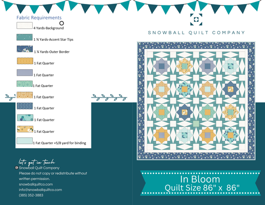 In Bloom Quilt Kit