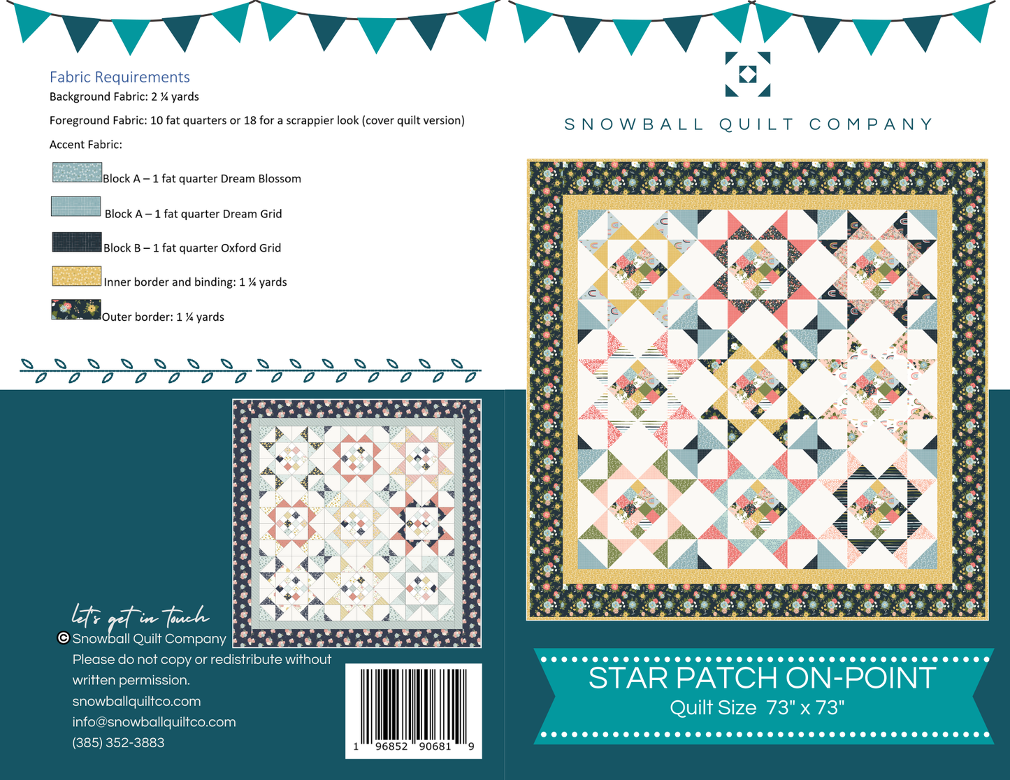 Star Patch On-Point Pattern