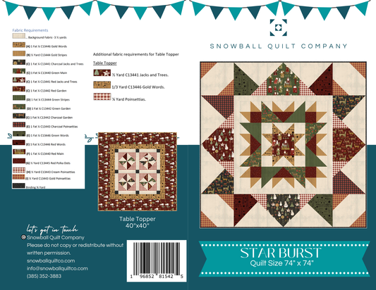 Starburst Kringle Pattern